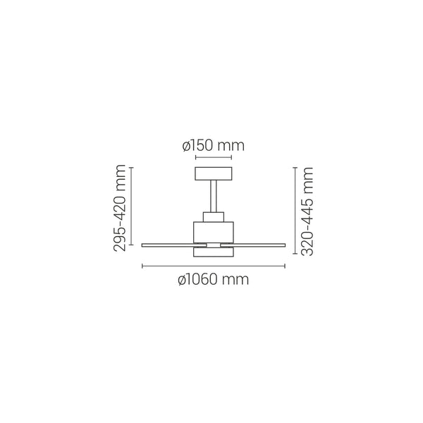 Ventilador de Techo Baloo Evo S