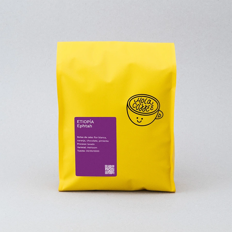 Cafe En Grano O Molido Etiopia Ephtah Hola Coffee Ifdesign Store 002