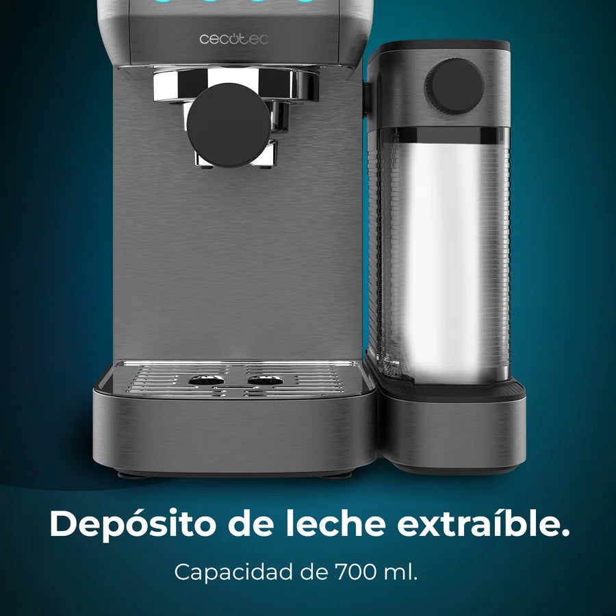 cafetera semiautomatica power espresso 20 steel pro latte cecotec ifdesign store 015
