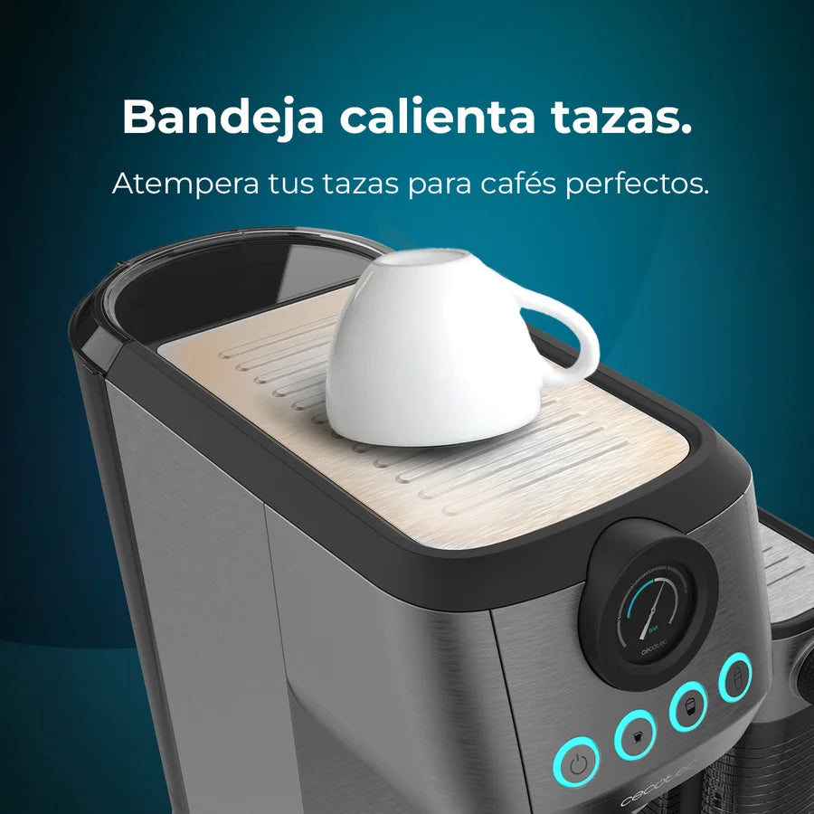 cafetera semiautomatica power espresso 20 steel pro latte cecotec ifdesign store 019