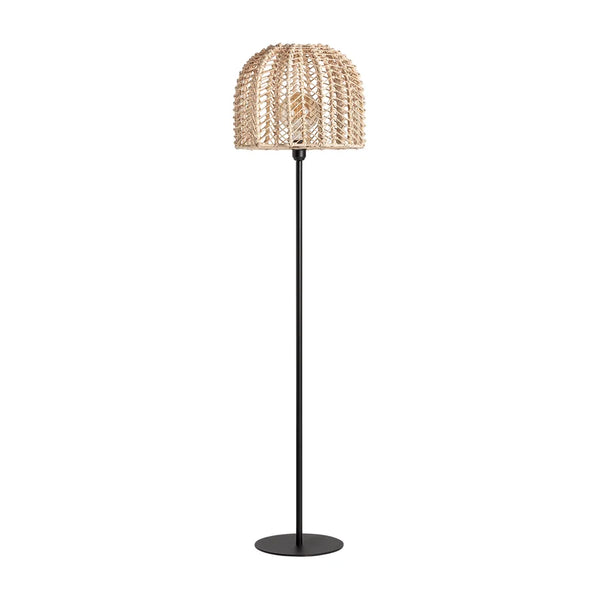 Lámpara de Pie Plissé Rattan