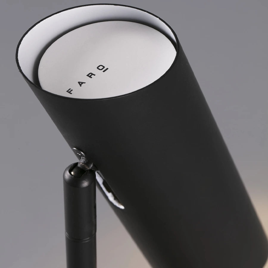 lámpara de sobremesa link faro barcelona ifdesign store 002 — acabado negro mate