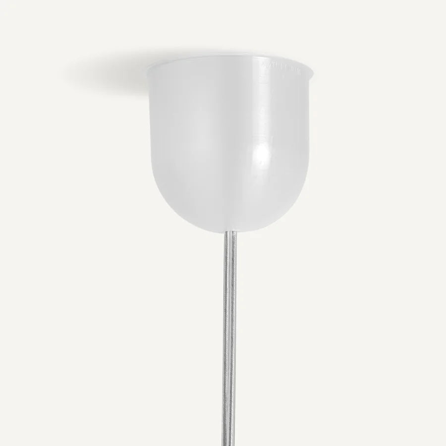 Florón de techo blanco y cable de suspensión de la Lámpara de Techo Kusse 37648 de Vical Home