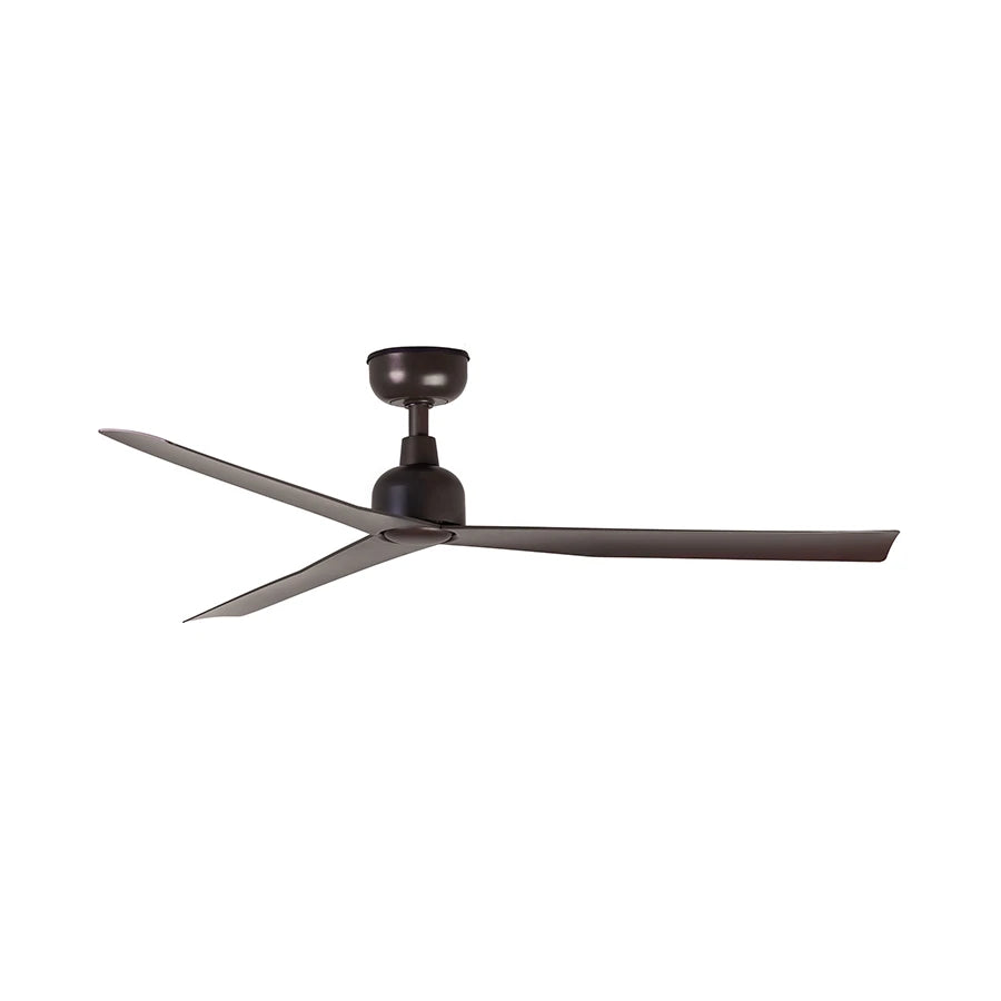ventilador de techo marine faro barcelona ifdesign store 005 — vista principal, todo marrón oscuro