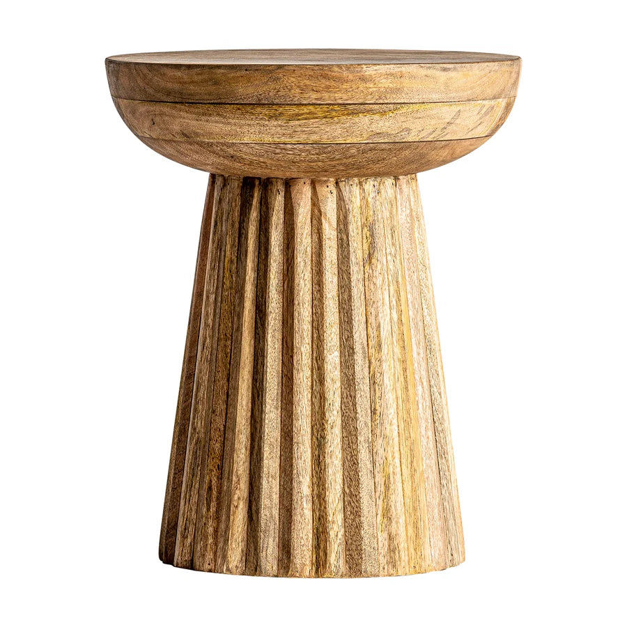 Mesa Auxiliar Plissé Wood 28591
