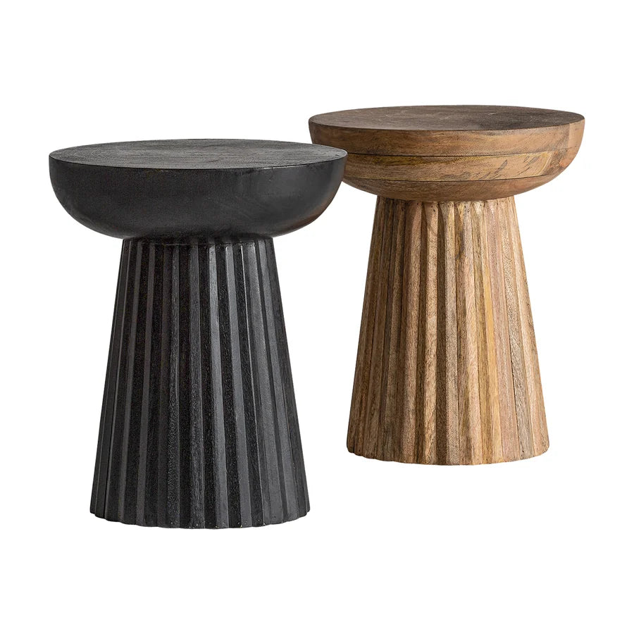 Mesa Auxiliar Plissé Wood 28591