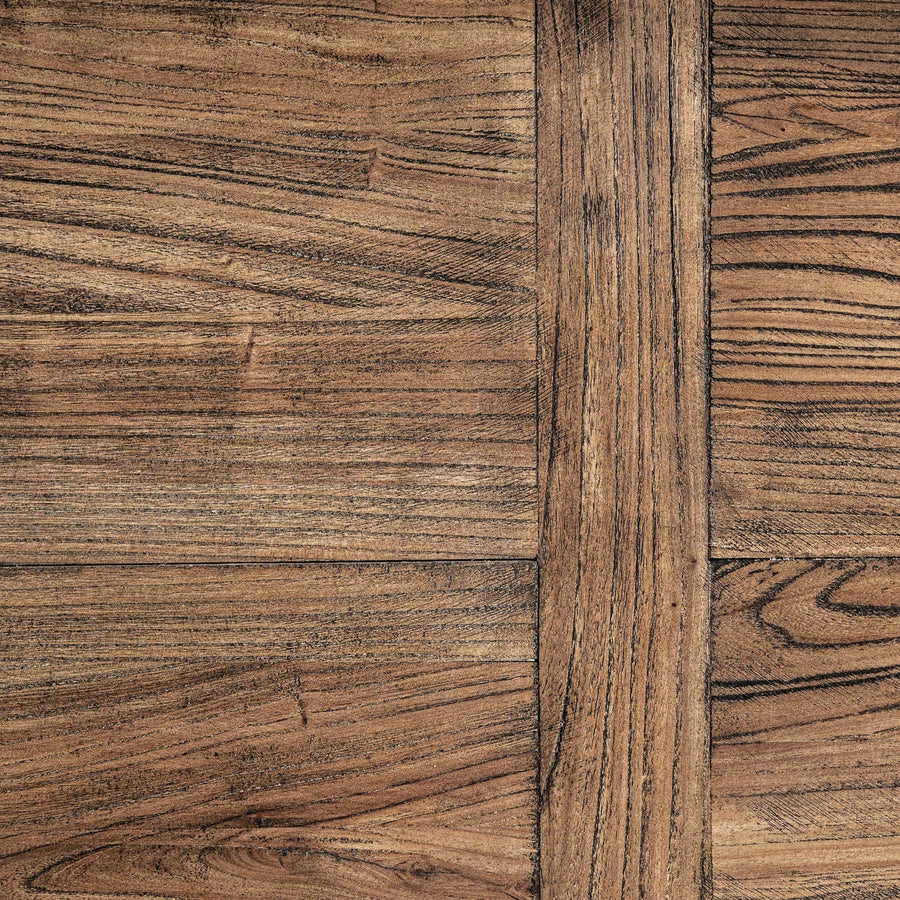 Textura de la madera de olmo del tablero de la Mesa Comedor Norvik 36662