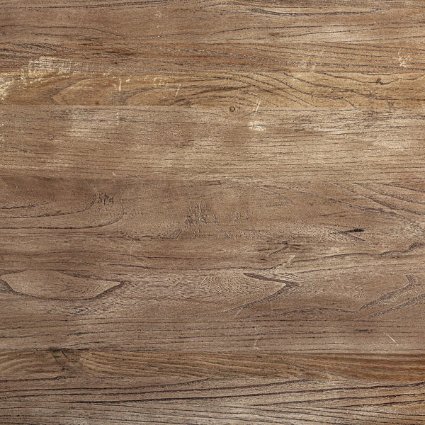 Veta, nudos y marcas de la madera de olmo del tablero de la Mesa de Centro Norvik