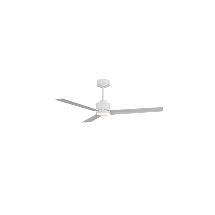 ventilador de techo anne m con luz 001 — Blanco / Blanco