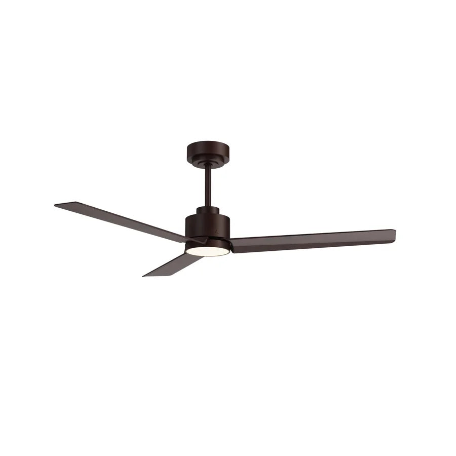 ventilador de techo anne m con luz 012 — Marrón Óxido / Marrón Óxido