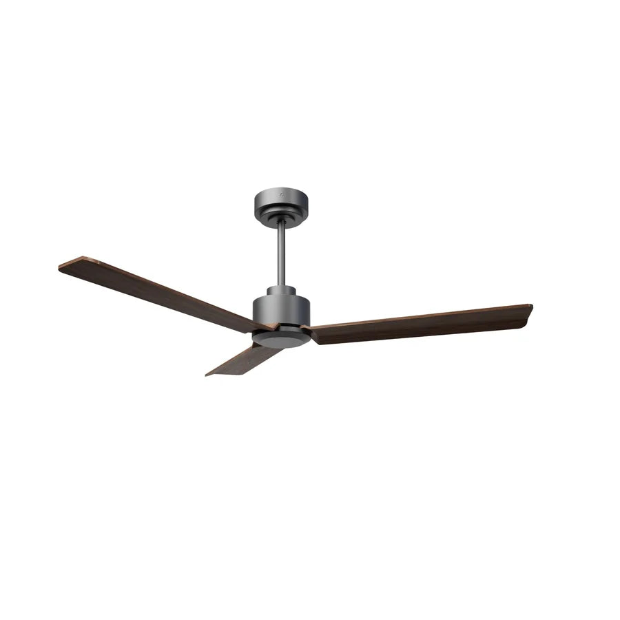 ventilador de techo anne m 008 — Gris Grafito / Madera oscura
