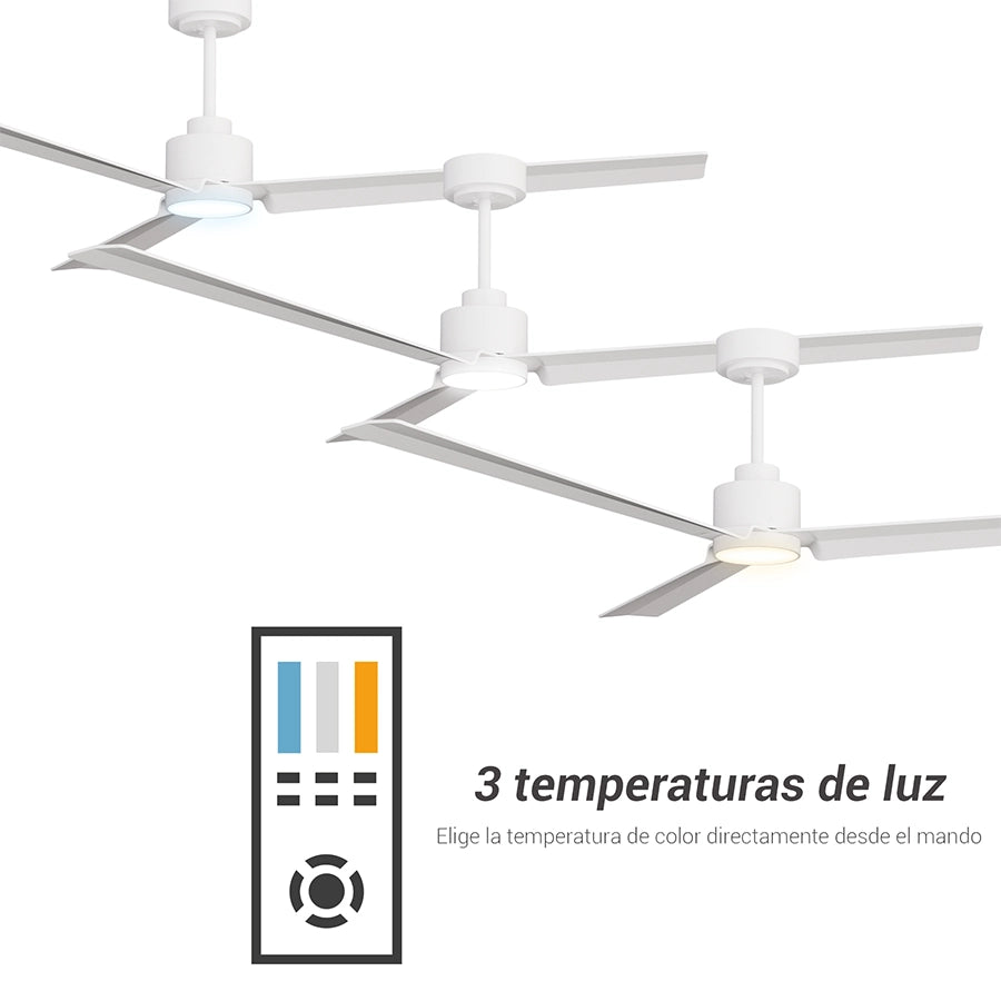 Ventilador de Techo Anne XL con Luz