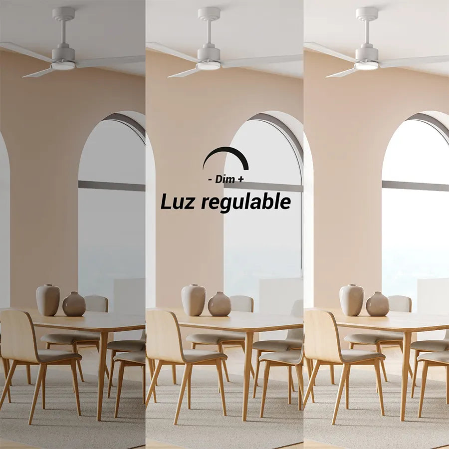 Ventilador de Techo Anne XL con Luz