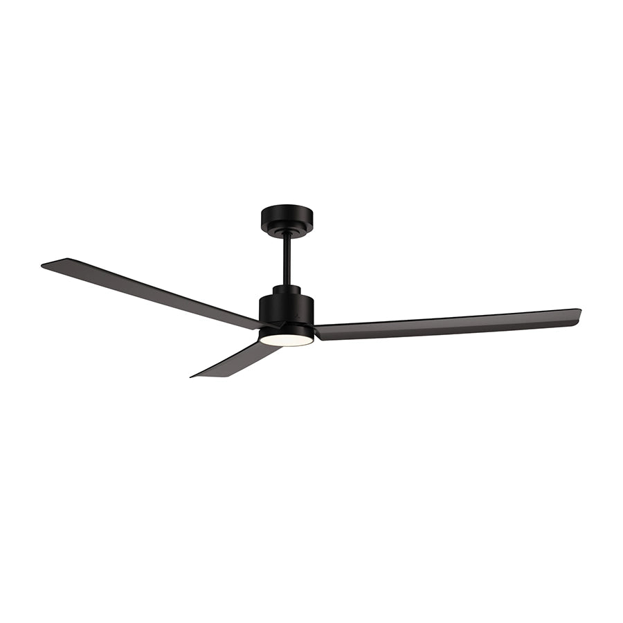 ventilador de techo anne xl con luz 007 — Gris Grafito / Madera media