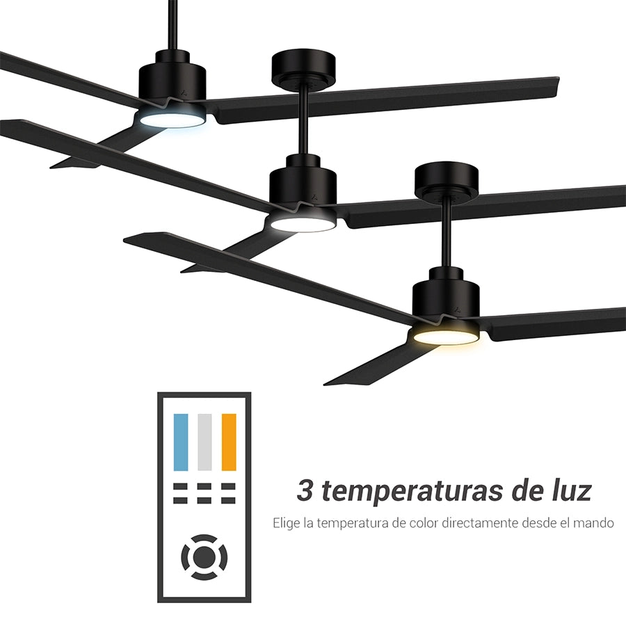 Ventilador de Techo Anne XL con Luz