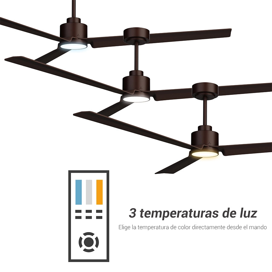 Ventilador de Techo Anne XL con Luz