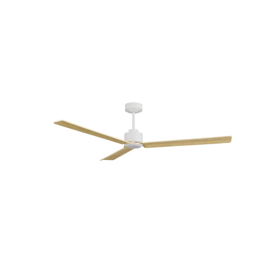 ventilador de techo anne xl 002 — Blanco / Madera clara