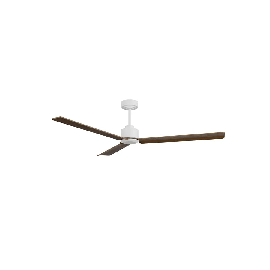 ventilador de techo anne xl 004 — Blanco / Madera oscura