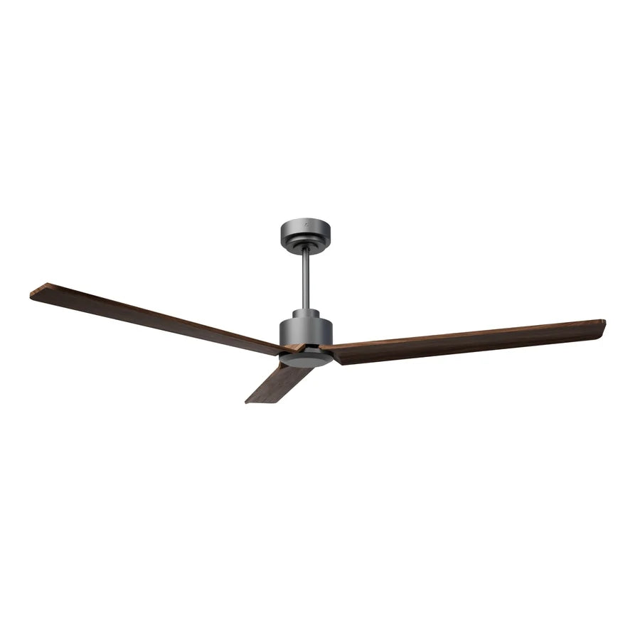 ventilador de techo anne xl 008 — Gris Grafito / Madera oscura