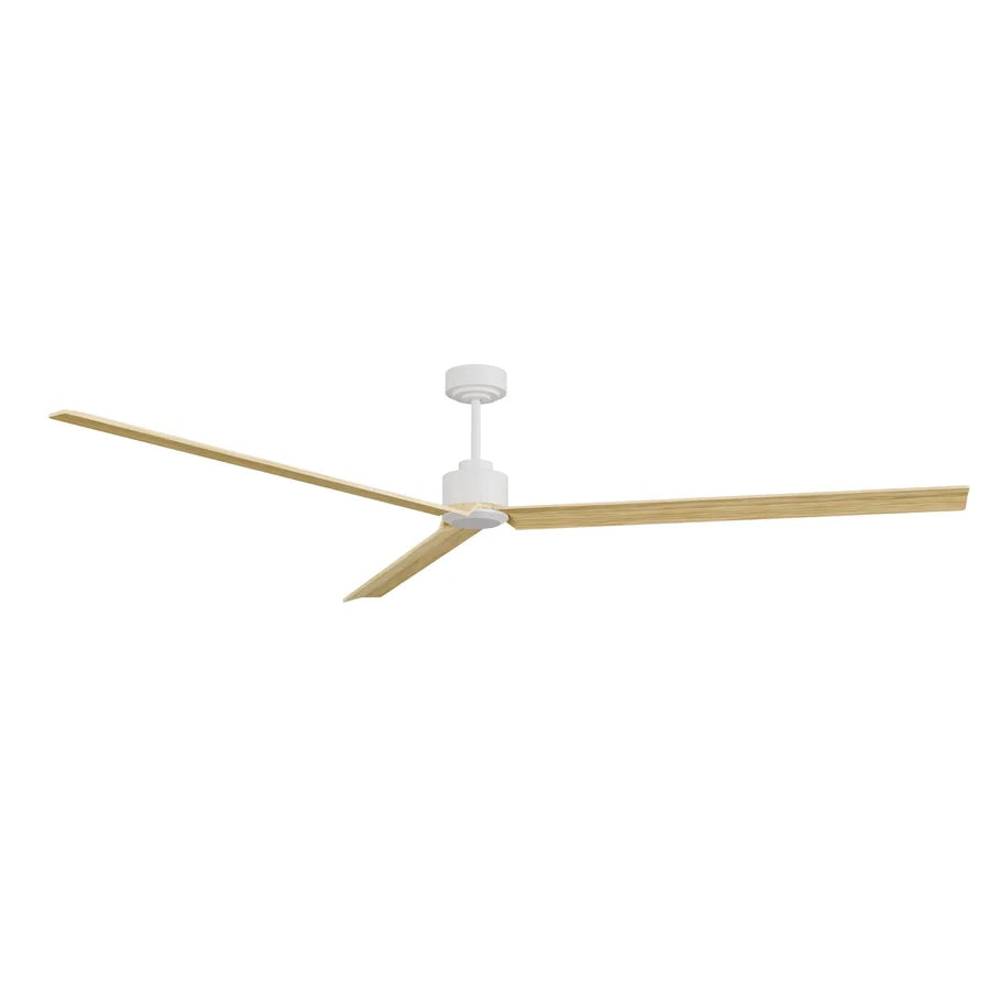 ventilador de techo anne xxl 002 — Blanco / Madera clara