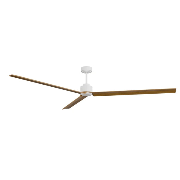 ventilador de techo anne xxl 003 — Blanco / Madera media