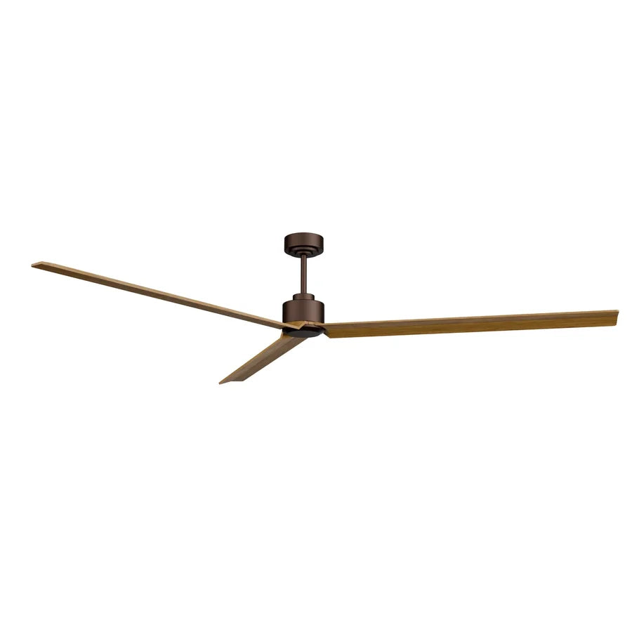 ventilador de techo anne xxl 010 — Marrón Óxido / Madera media