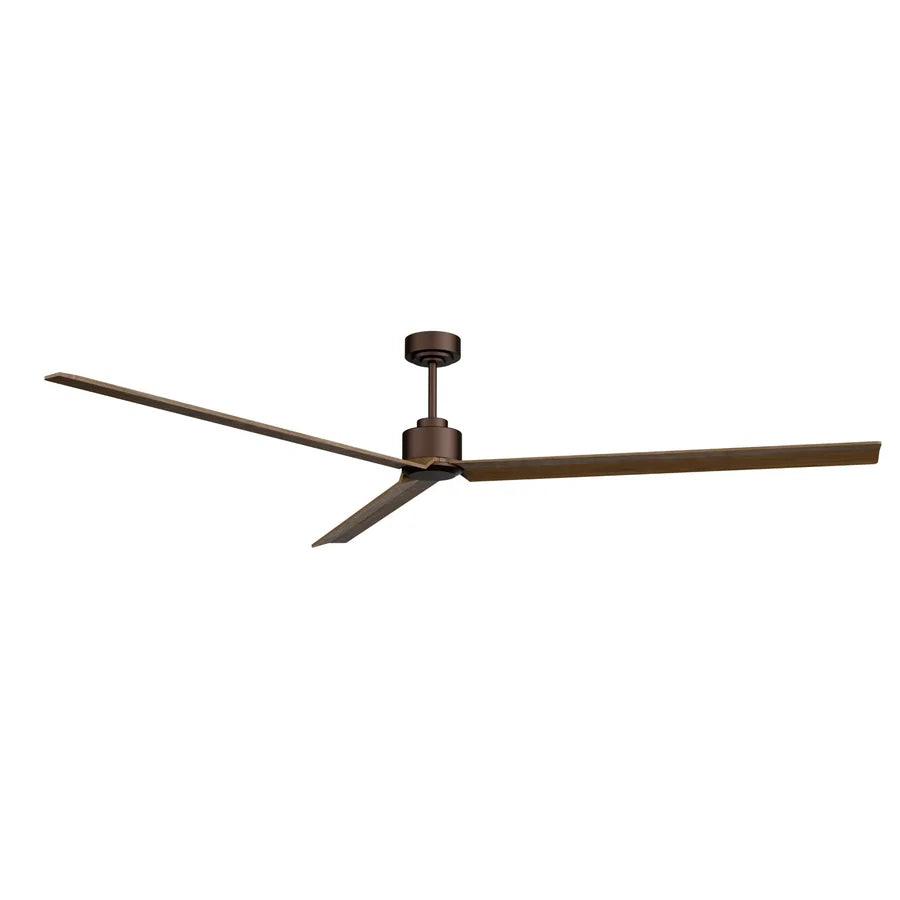ventilador de techo anne xxl 011 — Marrón Óxido / Madera oscura
