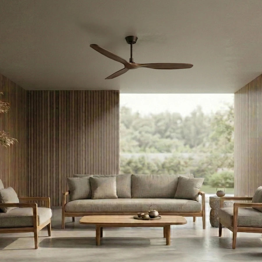 Balcony Neo L en acabado Marrón / Madera oscura, ambiente