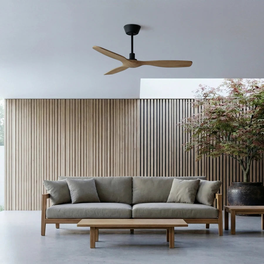 balcony neo m 014 — Negro / Madera media