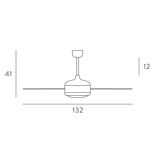 Ventilador de techo Blair Con Luz