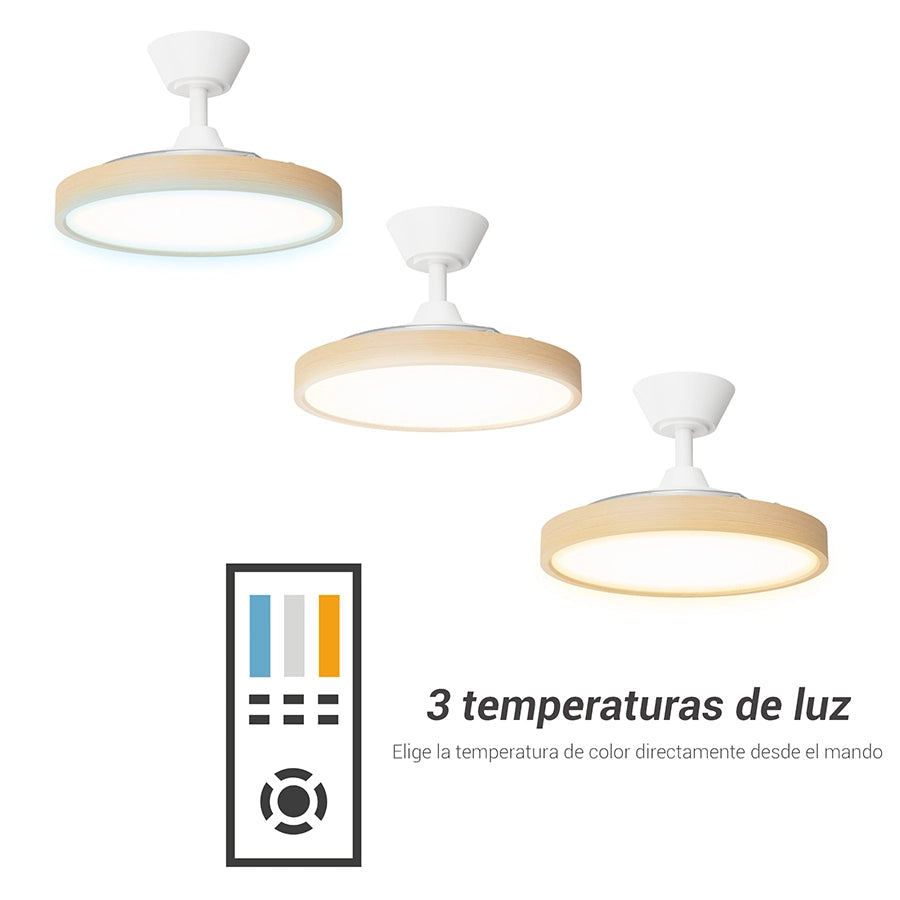 Ventilador de Techo Bombay Estilo S