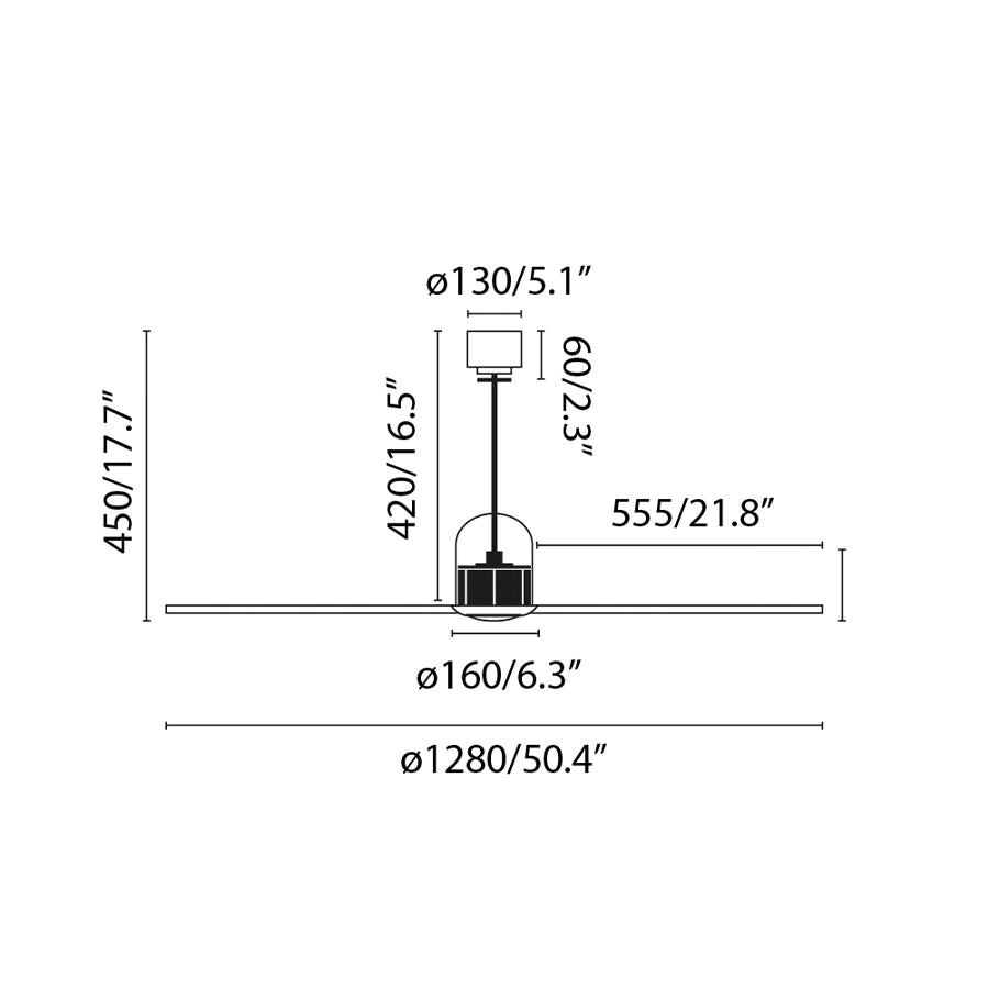 Ventilador De Techo Copper Fan Faro Barcelona Ifdesign Store 006