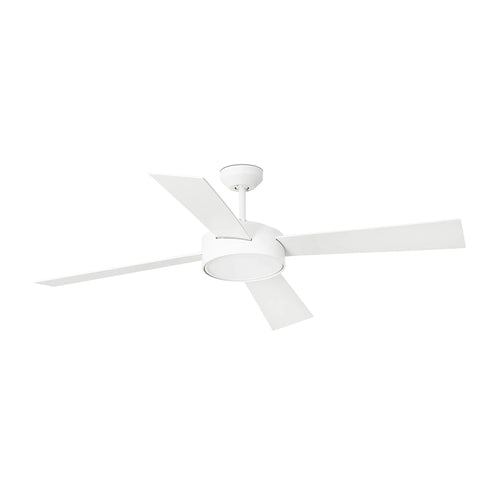 ventilador de techo hydra faro barcelona ifdesign store 001 — vista principal, blanco mate, luz apagada