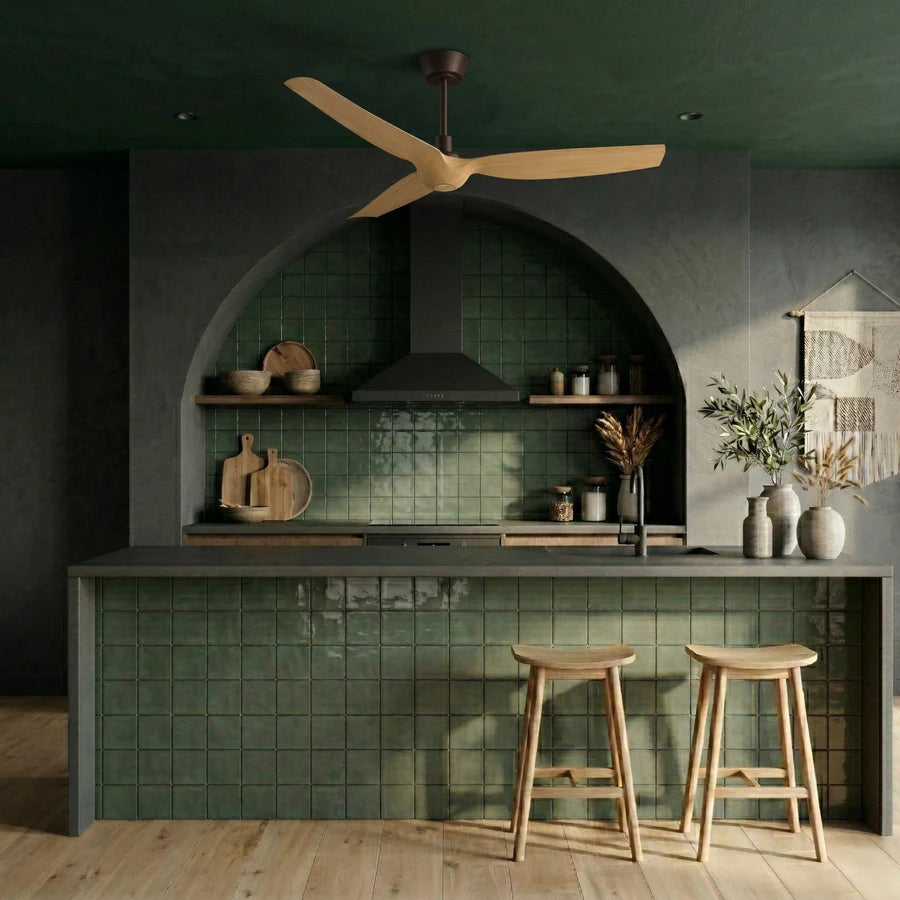 ivy neo l con luz 017 — Marrón / Madera media