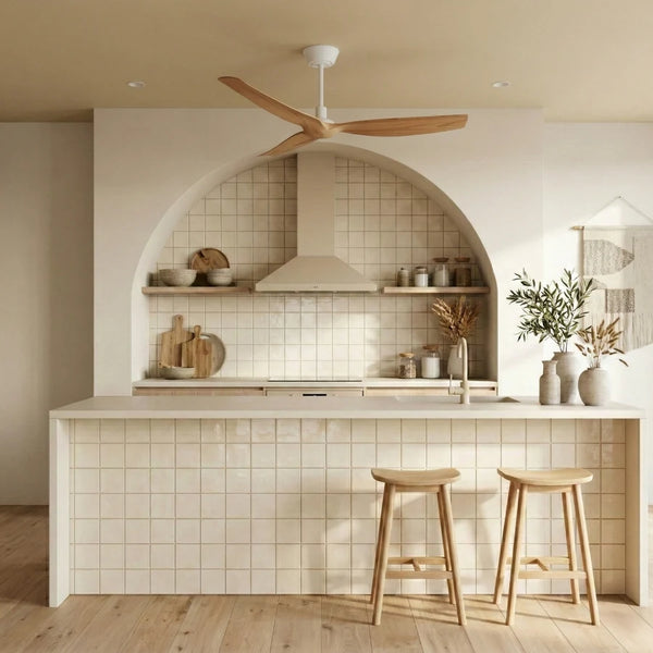 Ivy Neo L en acabado Blanco / Madera media, ambiente