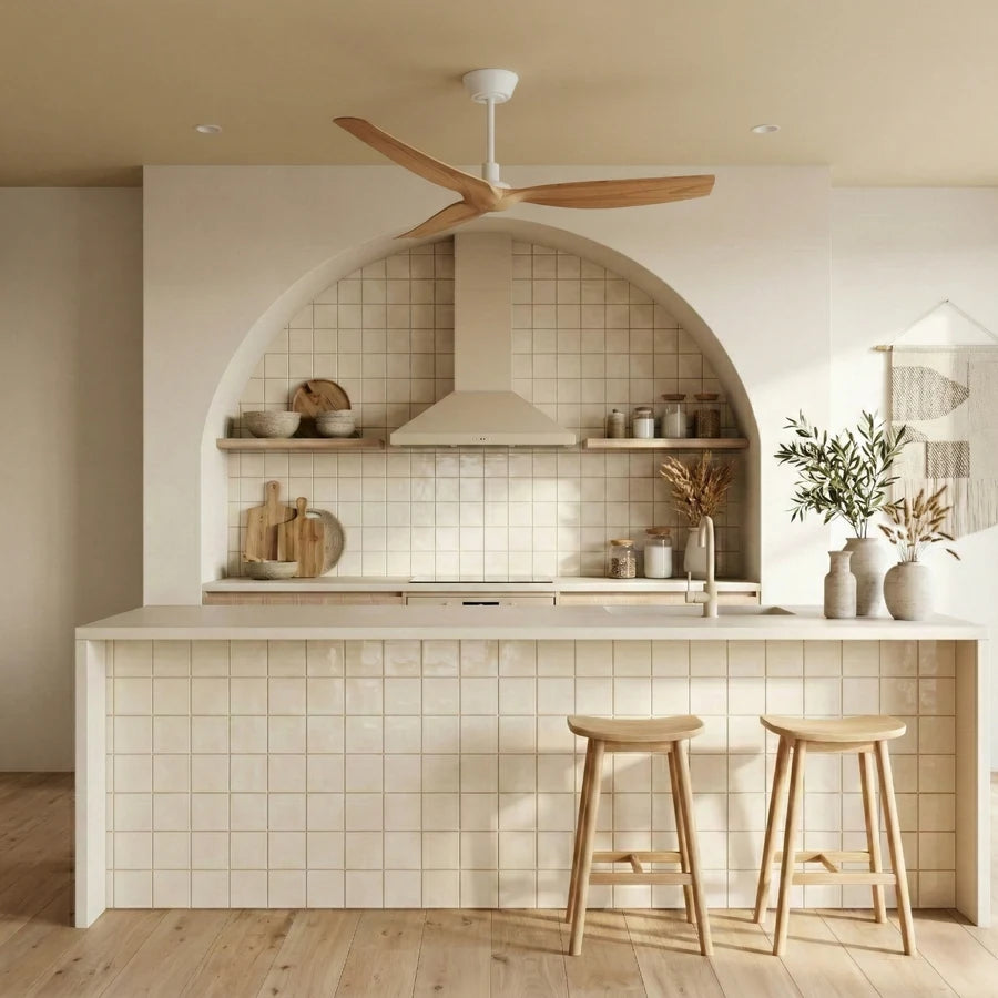 ivy neo l 005 — Blanco / Madera media
