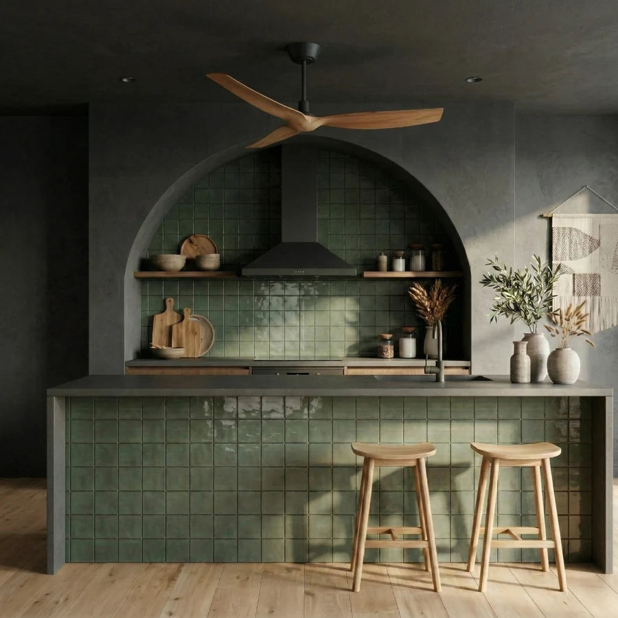 ivy neo l 011 — Negro / Madera media