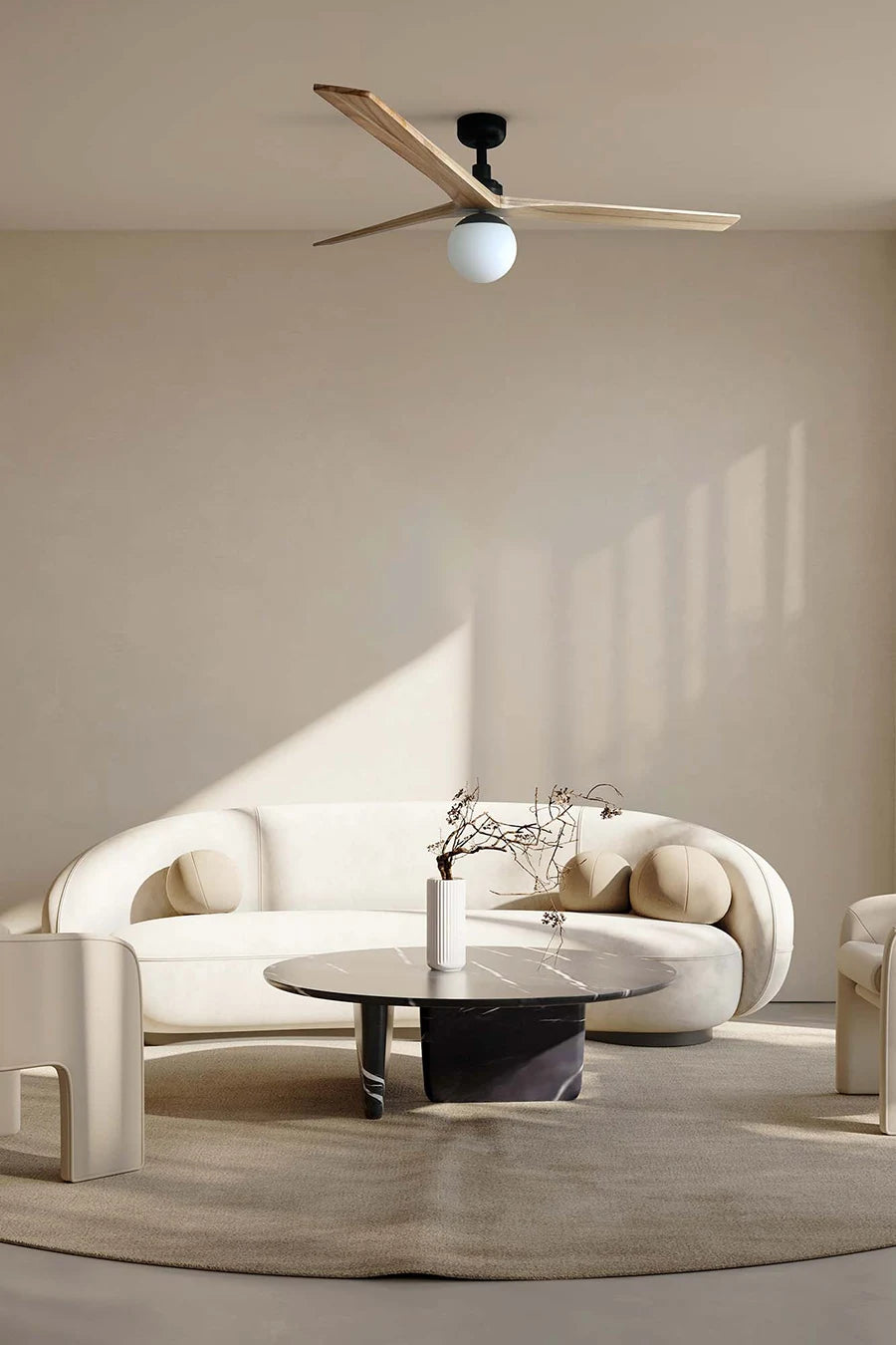 Ventilador de Techo Klim L Con Luz