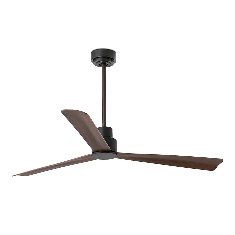 ventilador de techo nassau m faro barcelona ifdesign store 006 — vista principal, marrón oscuro (tija larga)
