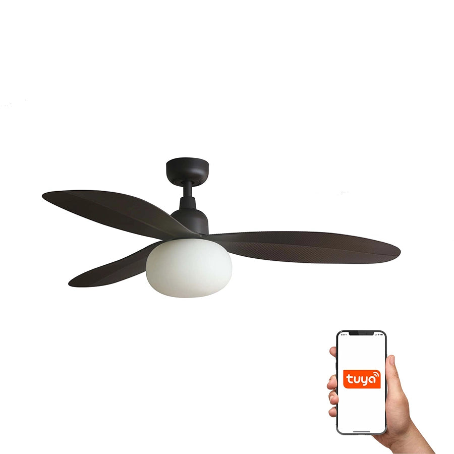Ventilador De Techo Palma Con Luz Faro Barcelona Ifdesign Store 002