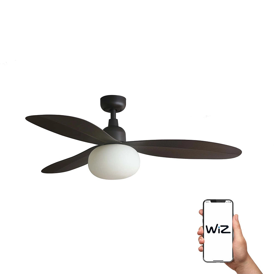 Ventilador De Techo Palma Con Luz Faro Barcelona Ifdesign Store 003