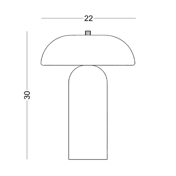 Lampara De Sobremesa Serrana Casual Solutions Ifdesign Store 004