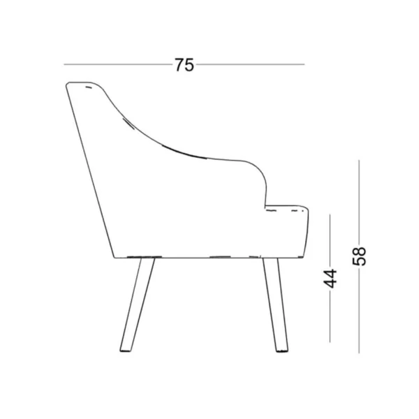 Sillon Sheila Madera Casual Solutions Ifdesign Store 007
